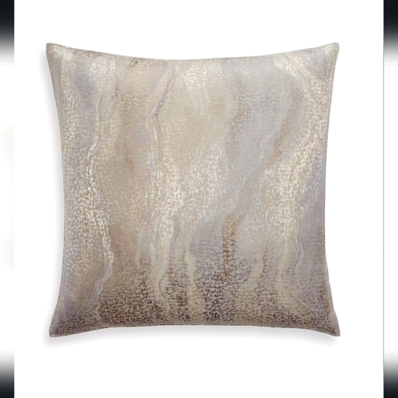 Hotel Collection Bedding Hotel Collection Terra Euro Sham European 26 X 26 Gray Taupe Pillow